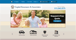 Desktop Screenshot of capitalinsagency.com